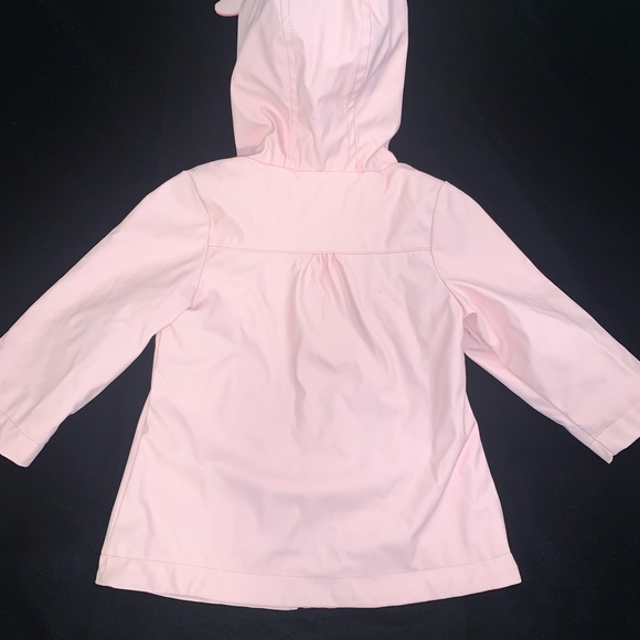 Cat & Jack. Girls hooded & lined rain jacket. EUC! Sz 18 Month - Picture 6 of 11